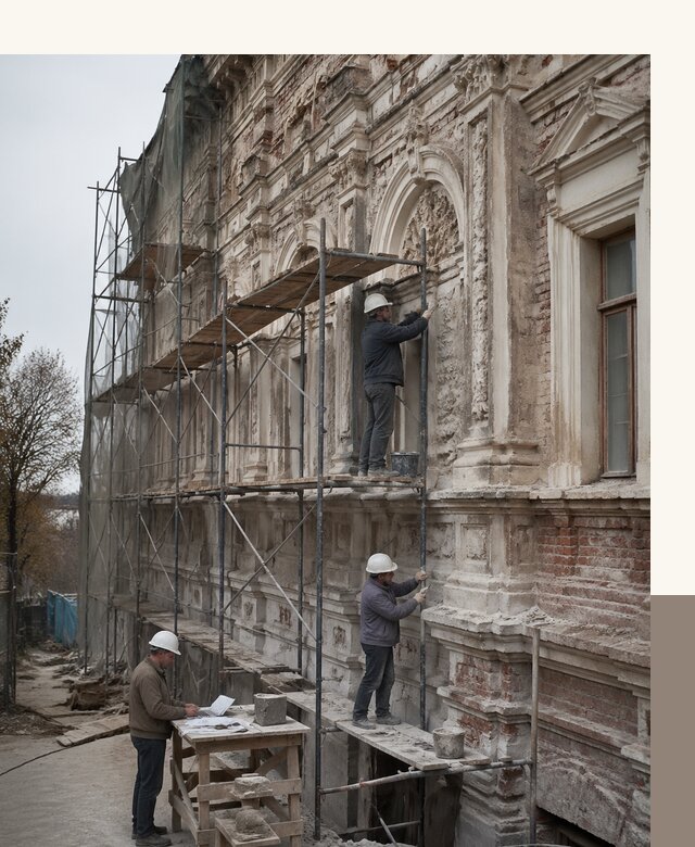 Реставрация объектов культурного наследия под ключ в Назарове